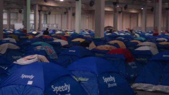 Acampamento na Campus Party 2009