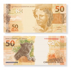 Nova cédula de 50 reais